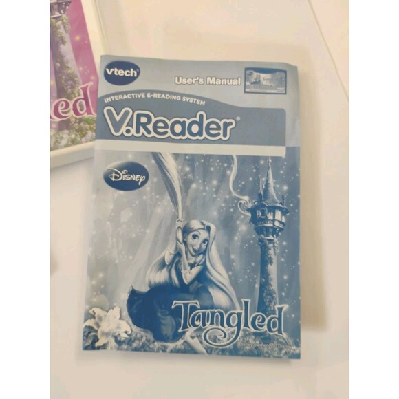 Vtech V.Reader Interactive E-Reading System Disney Tangled Ages 4-6 Years - Picture 5 of 15
